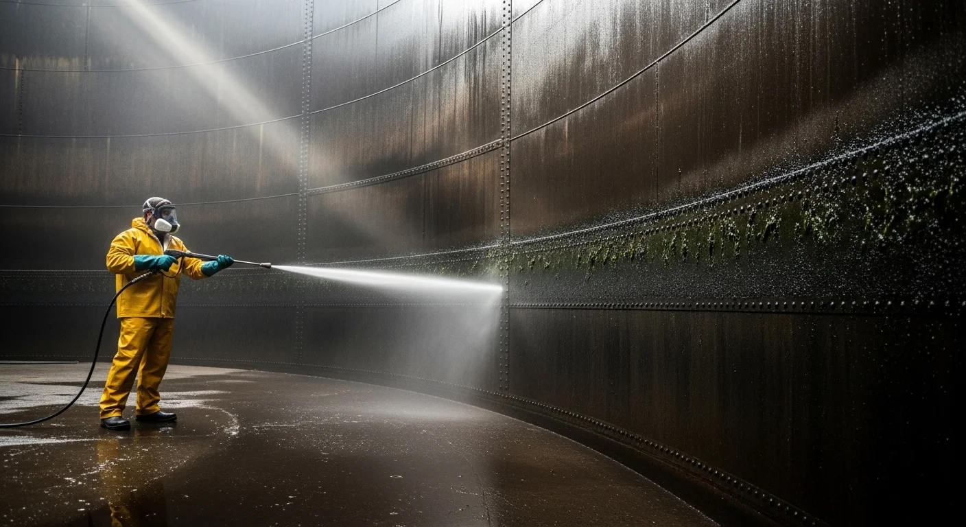 Water tank cleaning cost